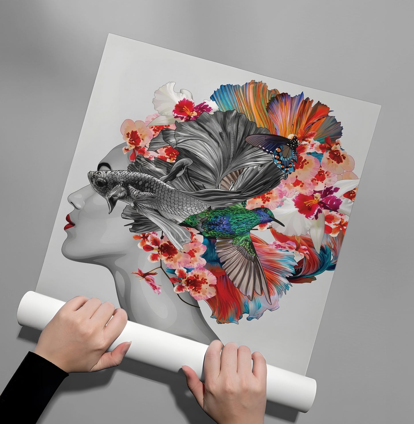 2Surreal Bloom - Poster