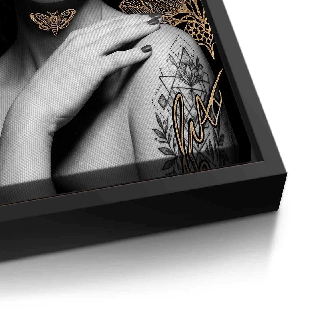 2Surreal Butterfly Woman - Canvas