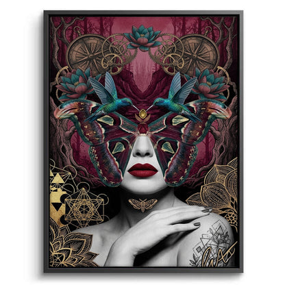 Surreal Butterfly Woman - Canvas