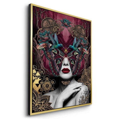 Surreal Butterfly Woman - Canvas