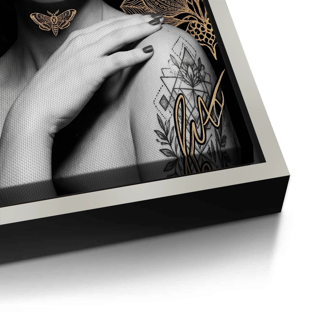 2Surreal Butterfly Woman - Canvas