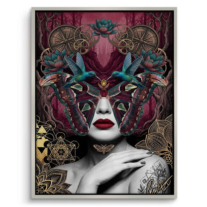 Surreal Butterfly Woman - Canvas