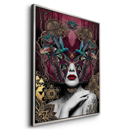 Surreal Butterfly Woman - Canvas