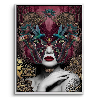 Surreal Butterfly Woman - Canvas