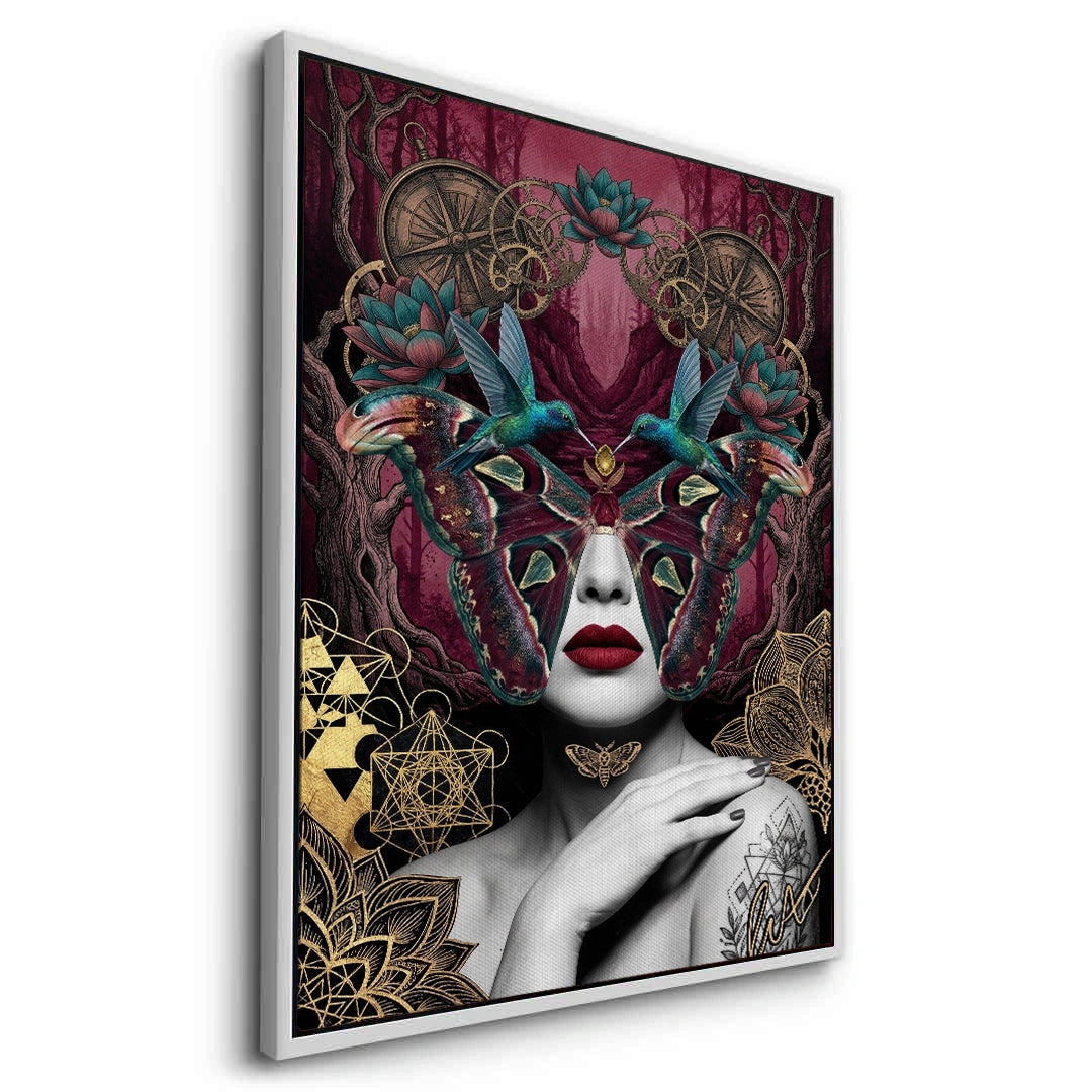 2Surreal Butterfly Woman - Canvas