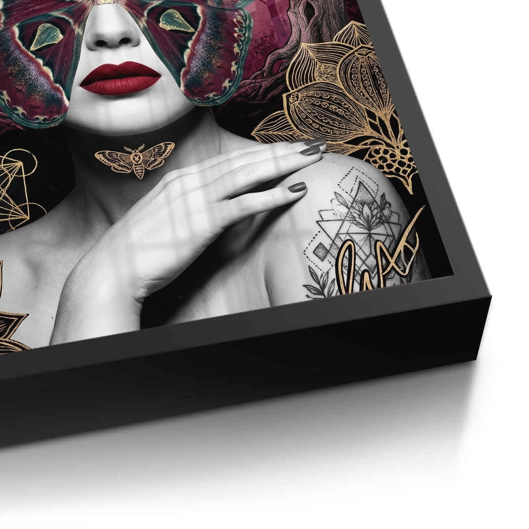 2Surreal Butterfly Woman - Fine Art