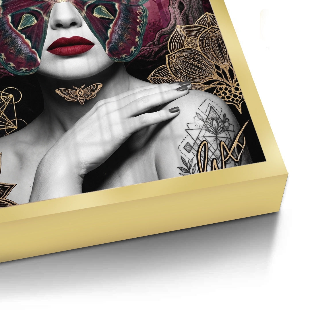 2Surreal Butterfly Woman - Fine Art