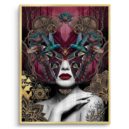 Surreal Butterfly Woman - Fine Art