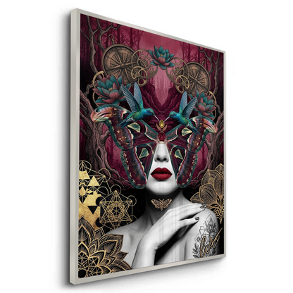 Surreal Butterfly Woman - Fine Art