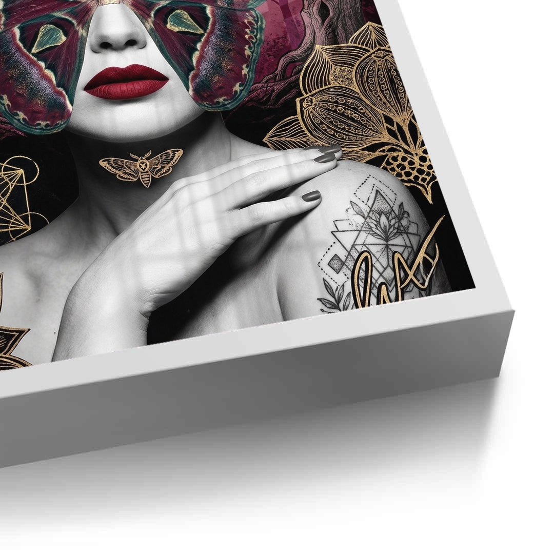 2Surreal Butterfly Woman - Fine Art