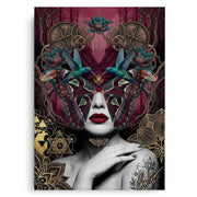 Surreal Butterfly Woman - Canvas