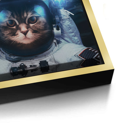 Surreal Kitty in Space - Canvas