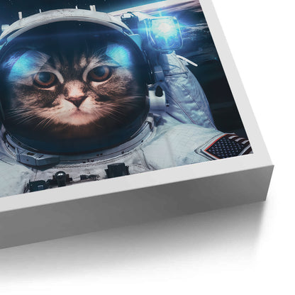 Surreal Kitty in Space - Fine Art