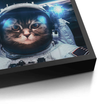 Surreal Kitty in Space - Fine Art