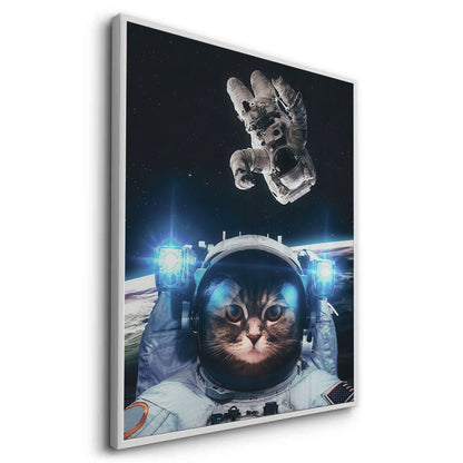 Surreal Kitty in Space - Fine Art