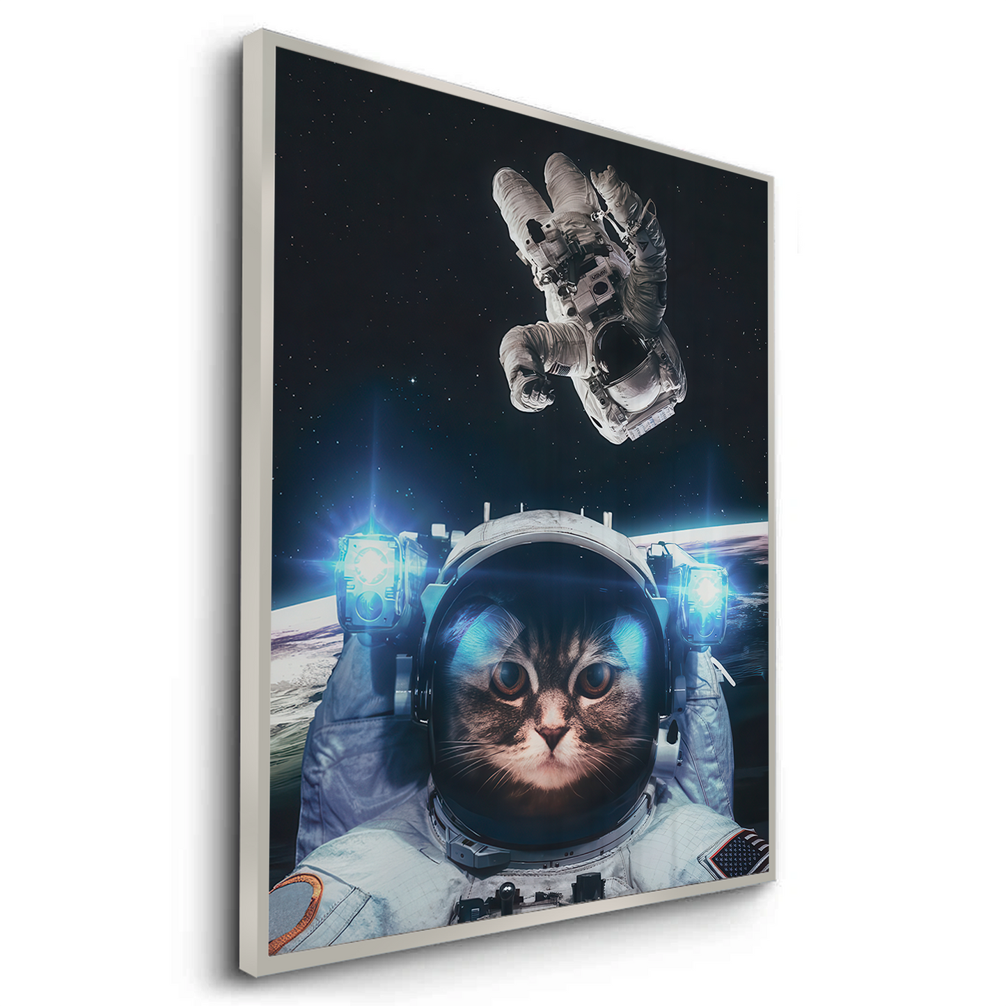 2Surreal Kitty in Space - Fine Art