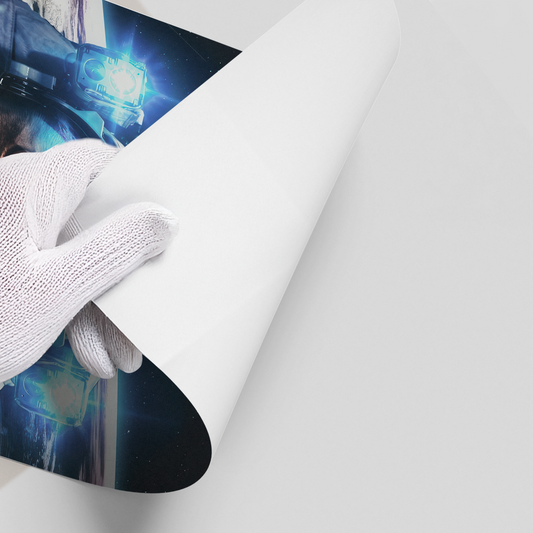 Surreal Kitty in Space - Poster