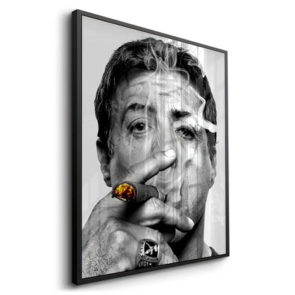 Sylvester Stallone - Acrylic