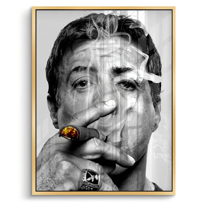 Sylvester Stallone - Acrylic