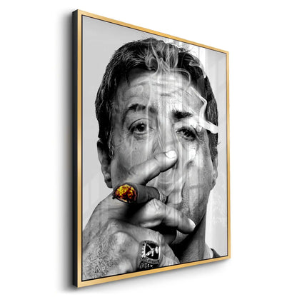 Sylvester Stallone - Acrylic