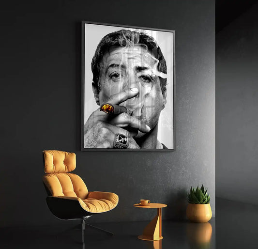 Sylvester Stallone - Acrylic
