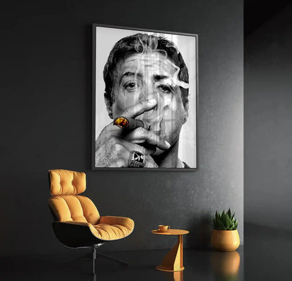 Sylvester Stallone - Acrylic