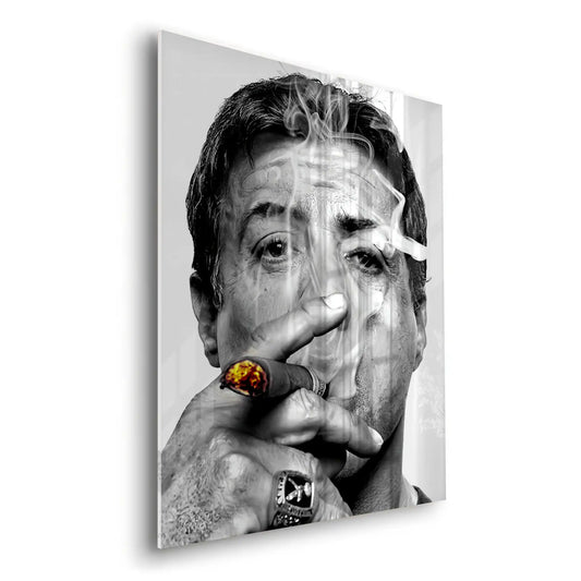 Sylvester Stallone - Acrylic