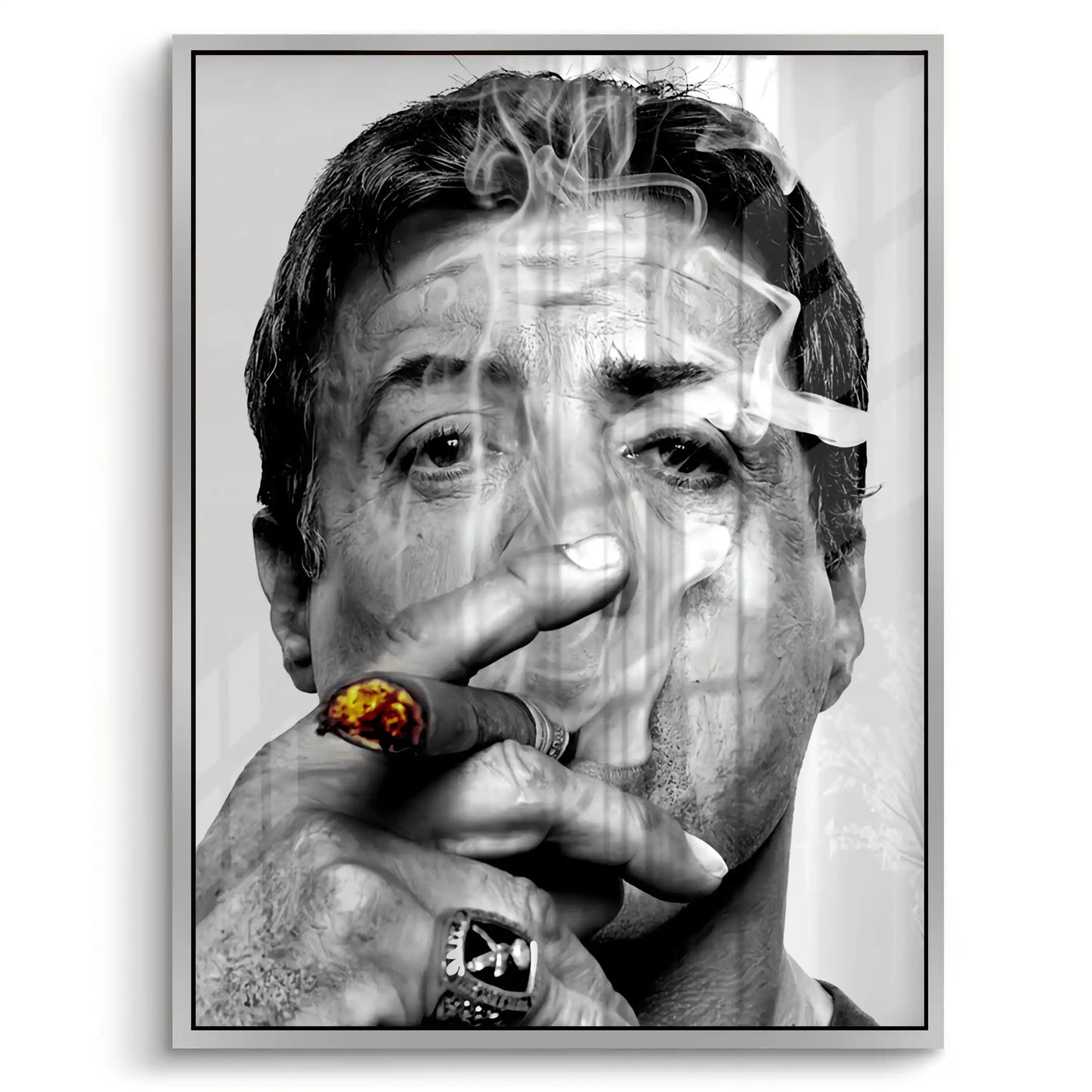 2Sylvester Stallone - Acrylic