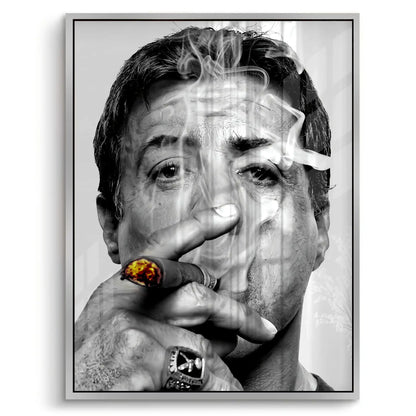 Sylvester Stallone - Acrylic