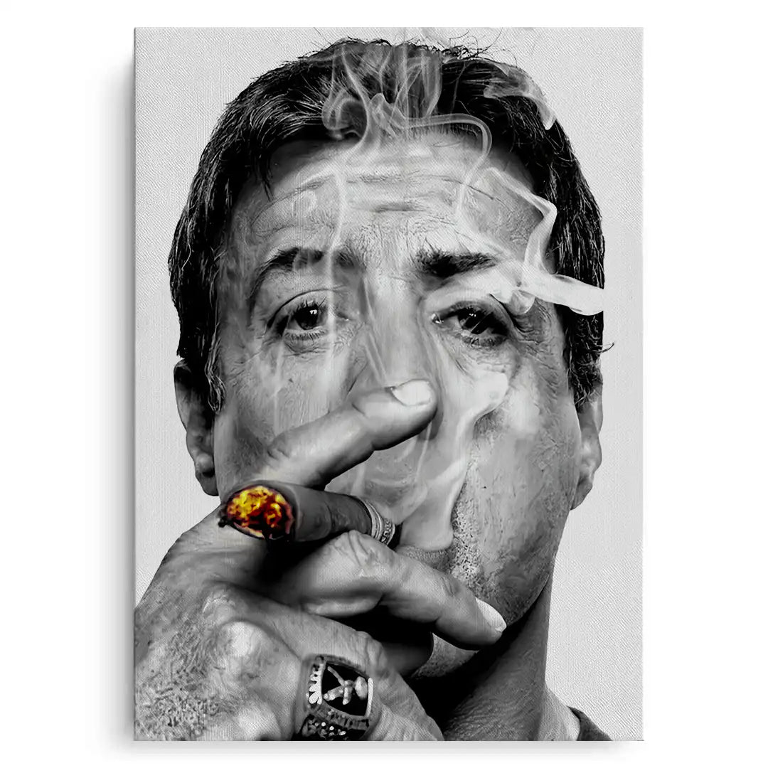 Sylvester Stallone - Canvas - Jasmineart.ae