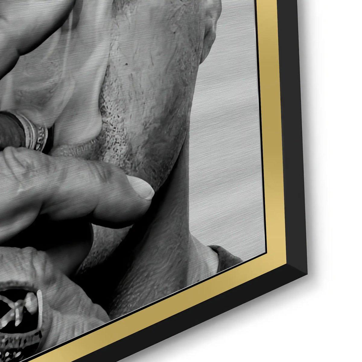 Sylvester Stallone - Metal - Jasmineart.ae