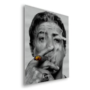 Sylvester Stallone - Metal - Jasmineart.ae