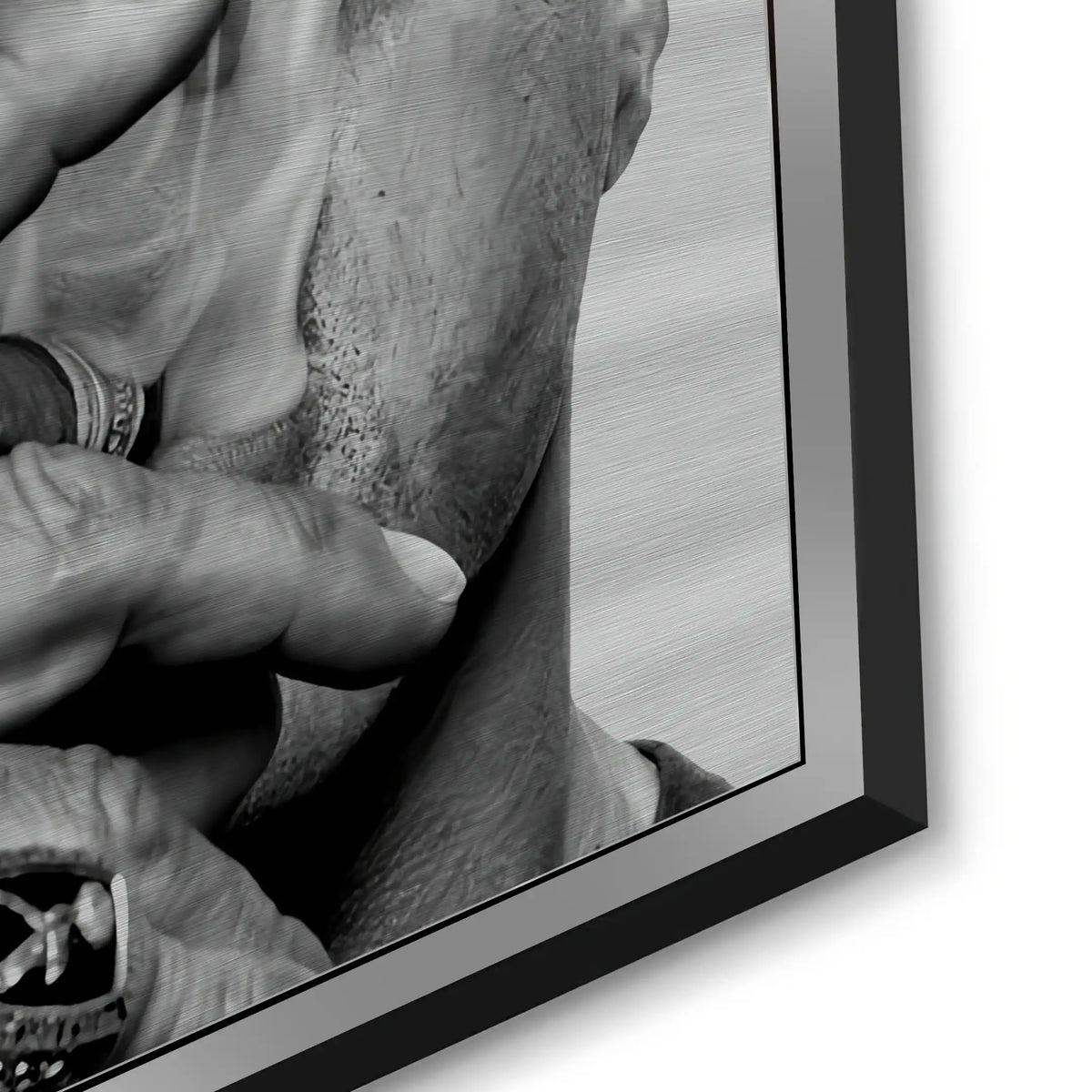 Sylvester Stallone - Metal - Jasmineart.ae