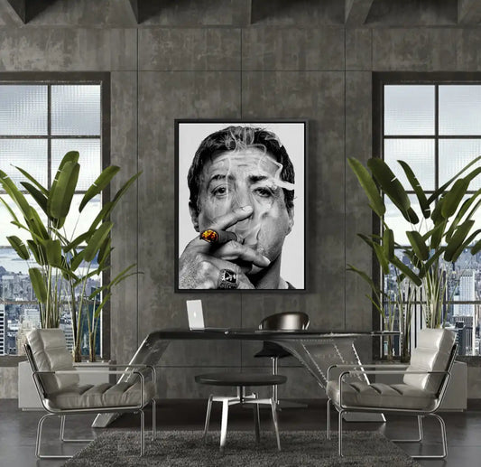 Sylvester Stallone - Canvas