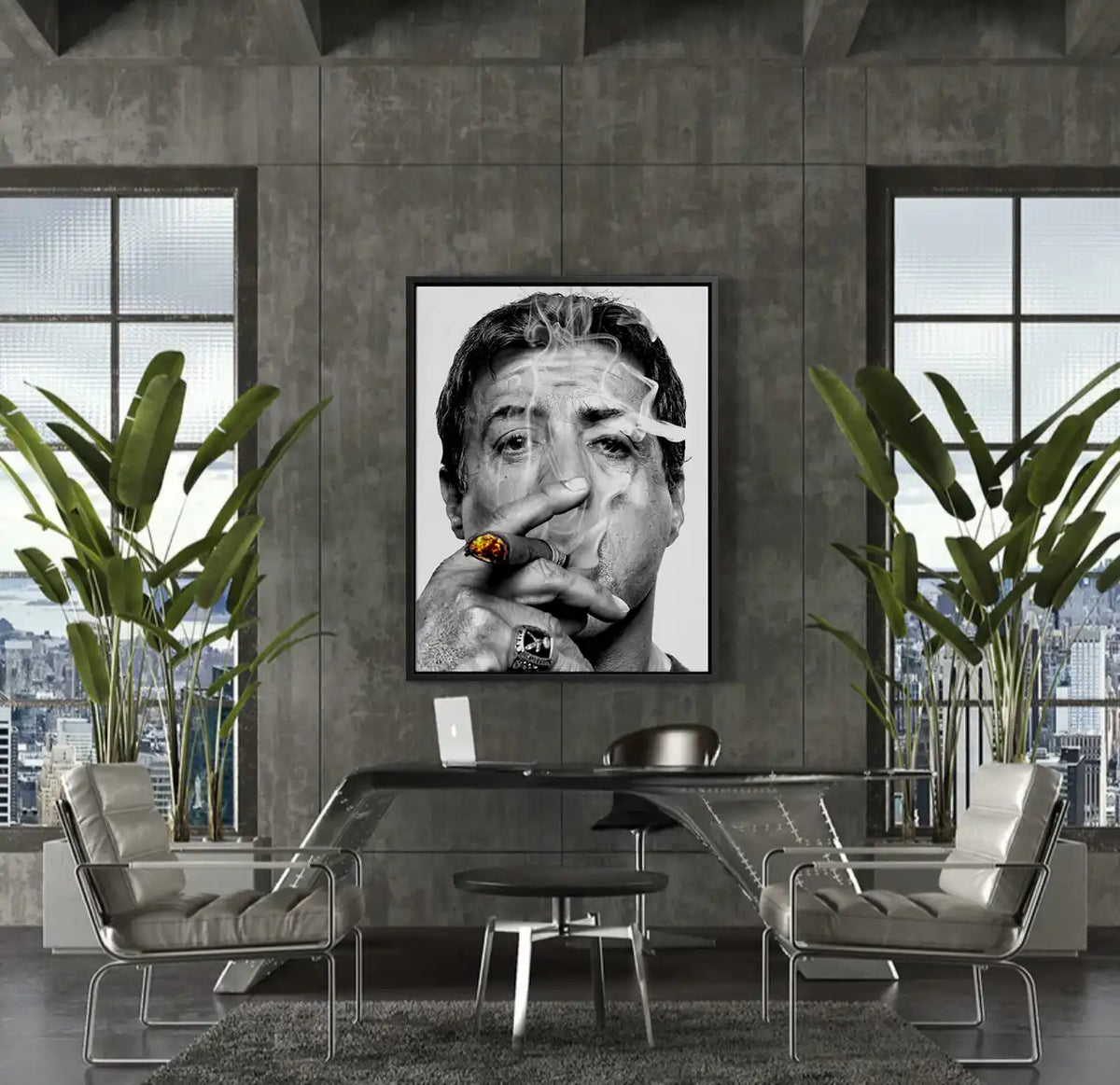 Sylvester Stallone - Canvas - Jasmineart.ae
