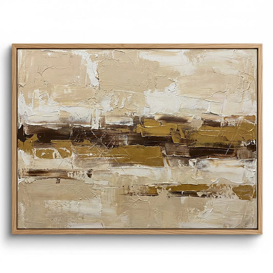 Tactile Golden Landscape Painting #TGLA330