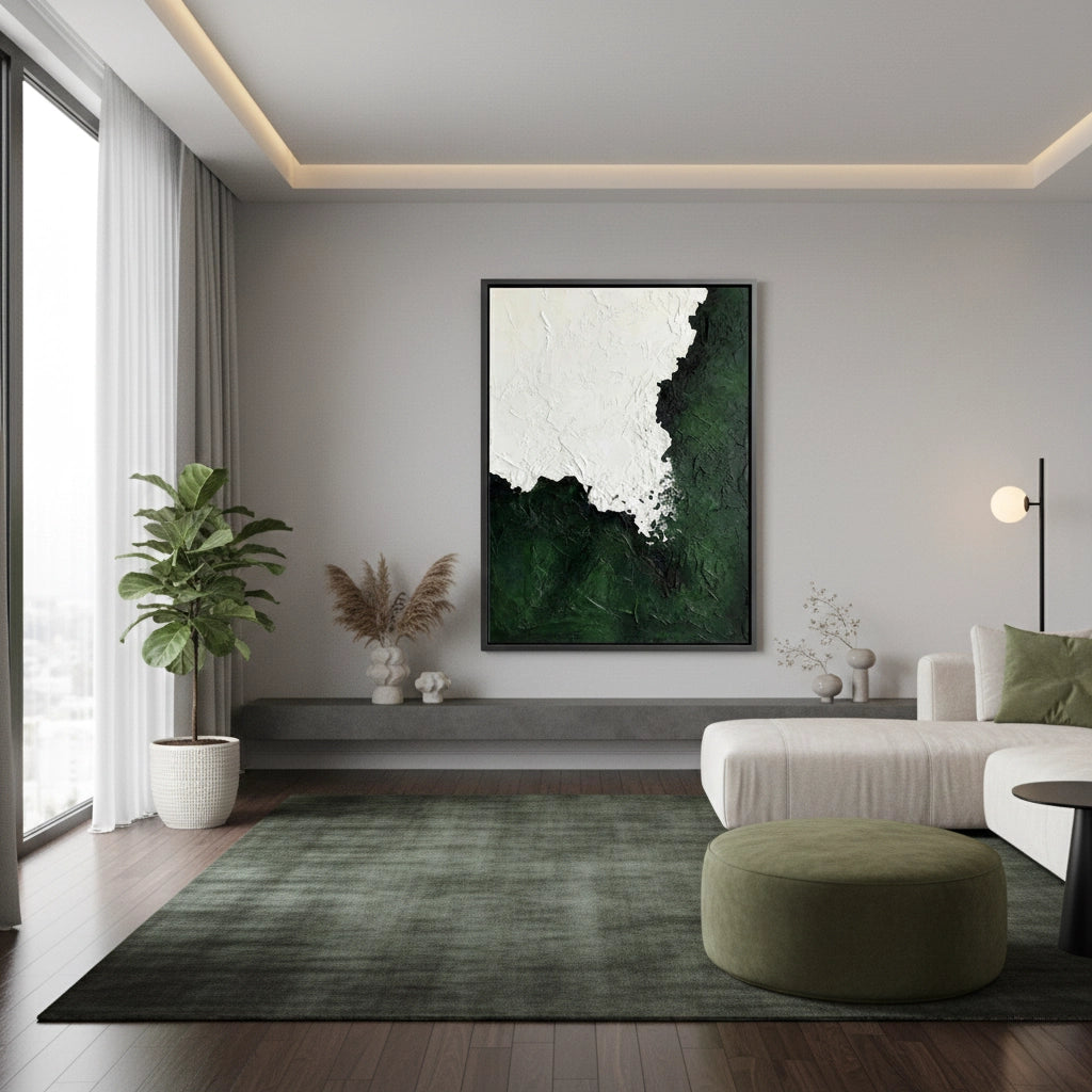 2Tactile Green Coast Painting #TGCO440