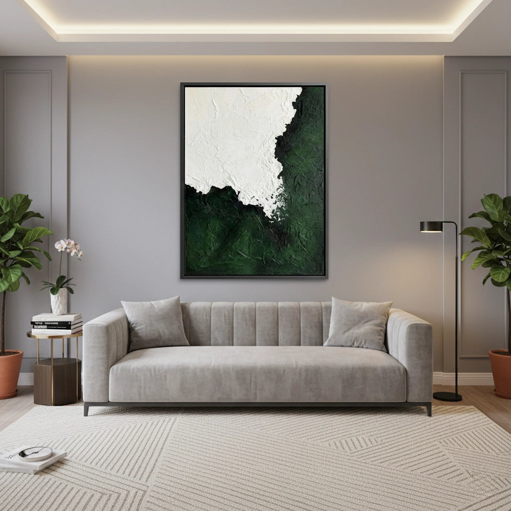2Tactile Green Coast Painting #TGCO440