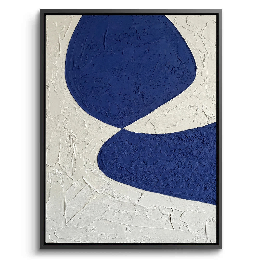 2Tactile Indigo Shape Painting Set of 2 #TISS440