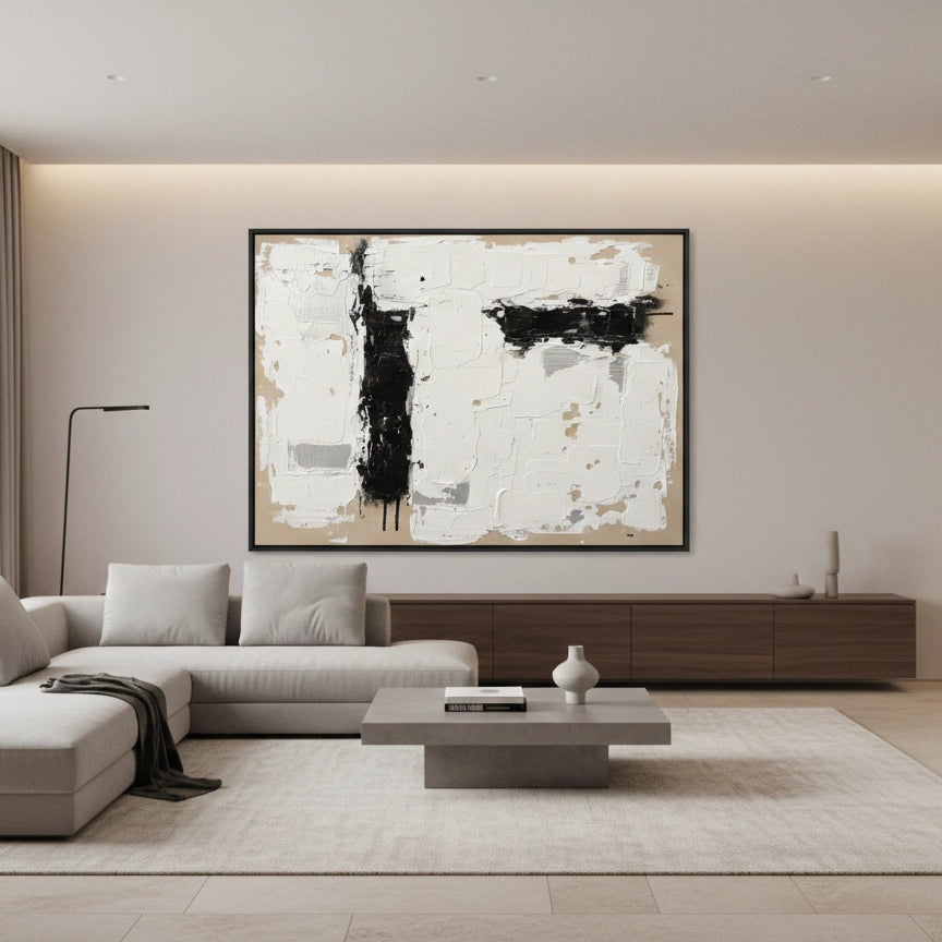 2Tactile Ivory Industrial Painting #TIIN440