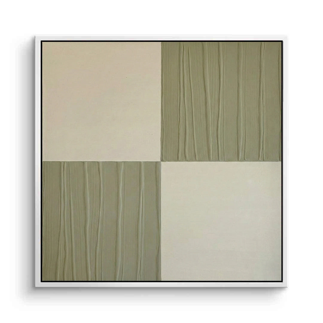 2Tactile Ivory Linear Painting #TILA330