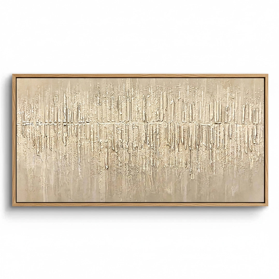 2Tactile Ivory Rhythm Painting #TIRY440