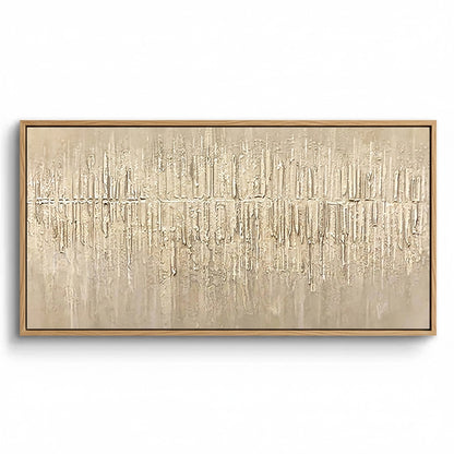 Tactile Ivory Rhythm Painting #TIRY440