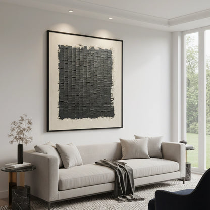 Tactile Neutral Woven Painting #TNWO440