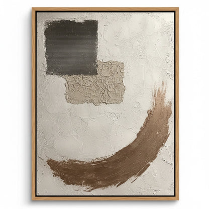 Tactile Wabi-Sabi Abstract Painting #TWAB440