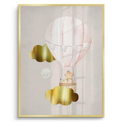 Teddy Bear Hot Air Balloon - Fine Art