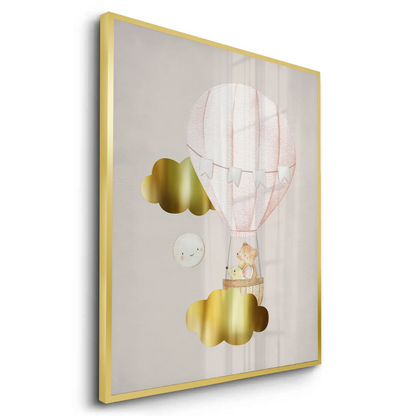 Teddy Bear Hot Air Balloon - Fine Art