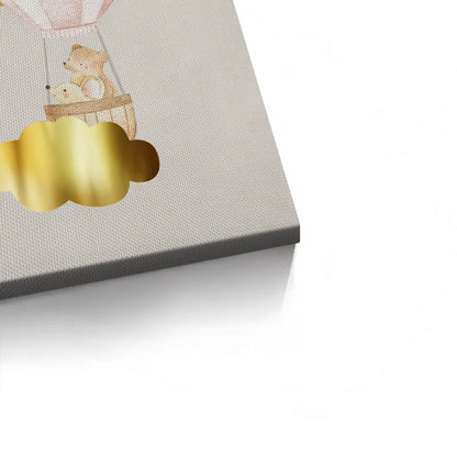Teddy Bear Hot Air Balloon - Canvas