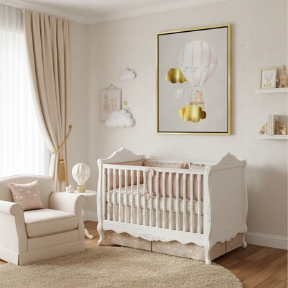 Teddy Bear Hot Air Balloon - Canvas