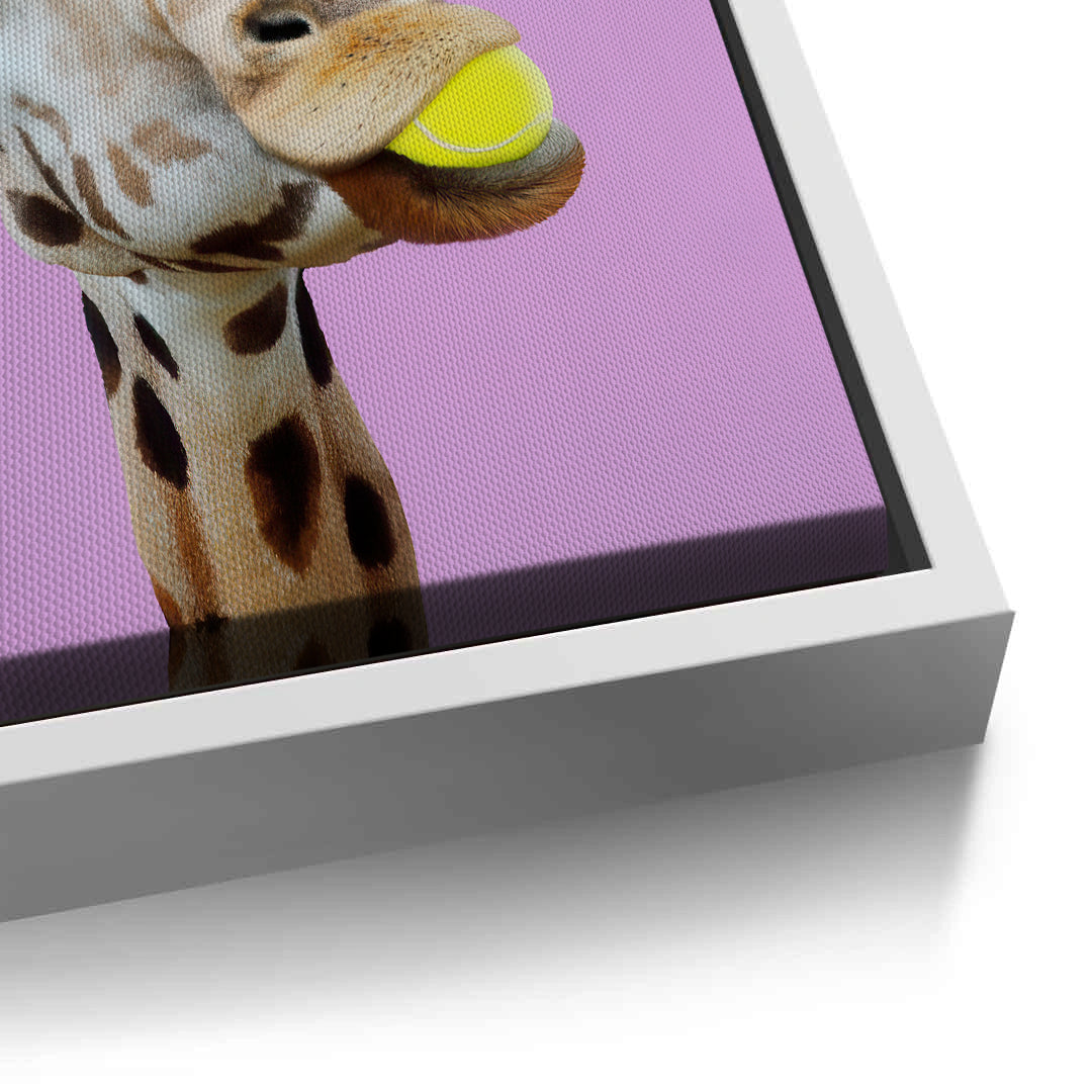 2Tennis Giraffe - Canvas